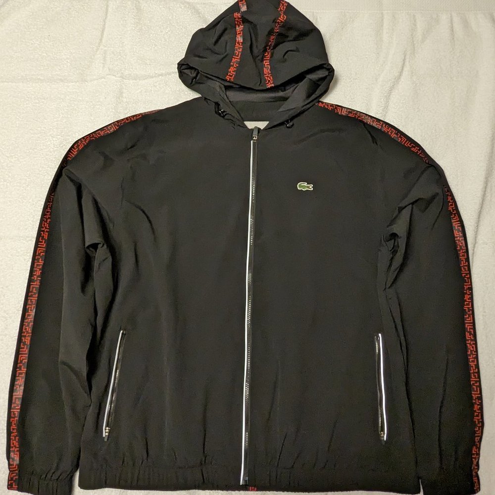 Lacoste Sport Men's Light Jacket Size 50 Like New Black